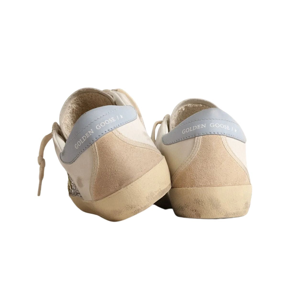 Gg Bio-Based Super-Star With Silver Glitter And Yellow Leather Star