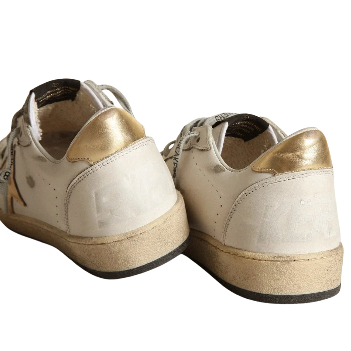 Gg Sneakers Ball Star With Gold Star And Heel Tab