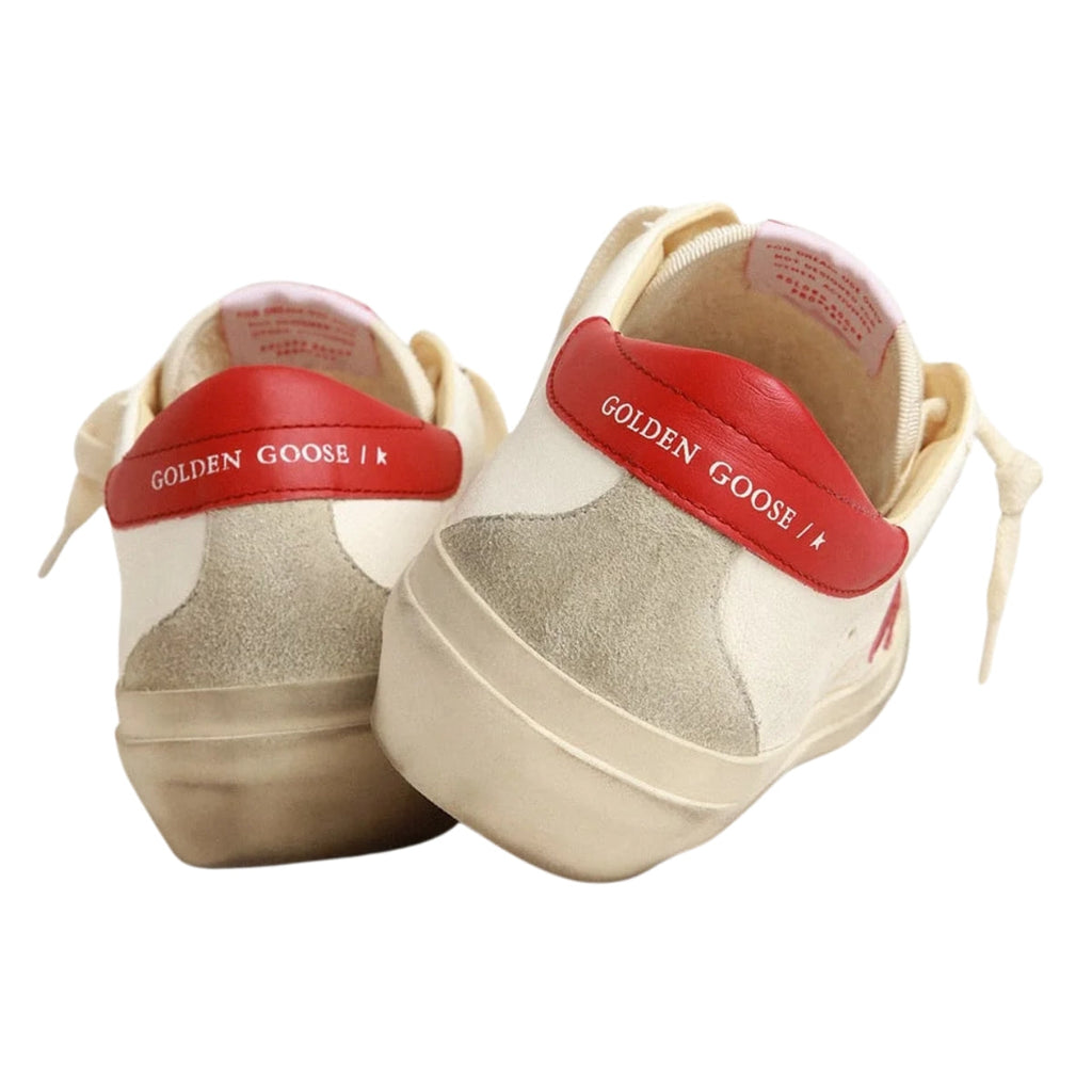 Ggs Nappa With Red Star And Heel Tab