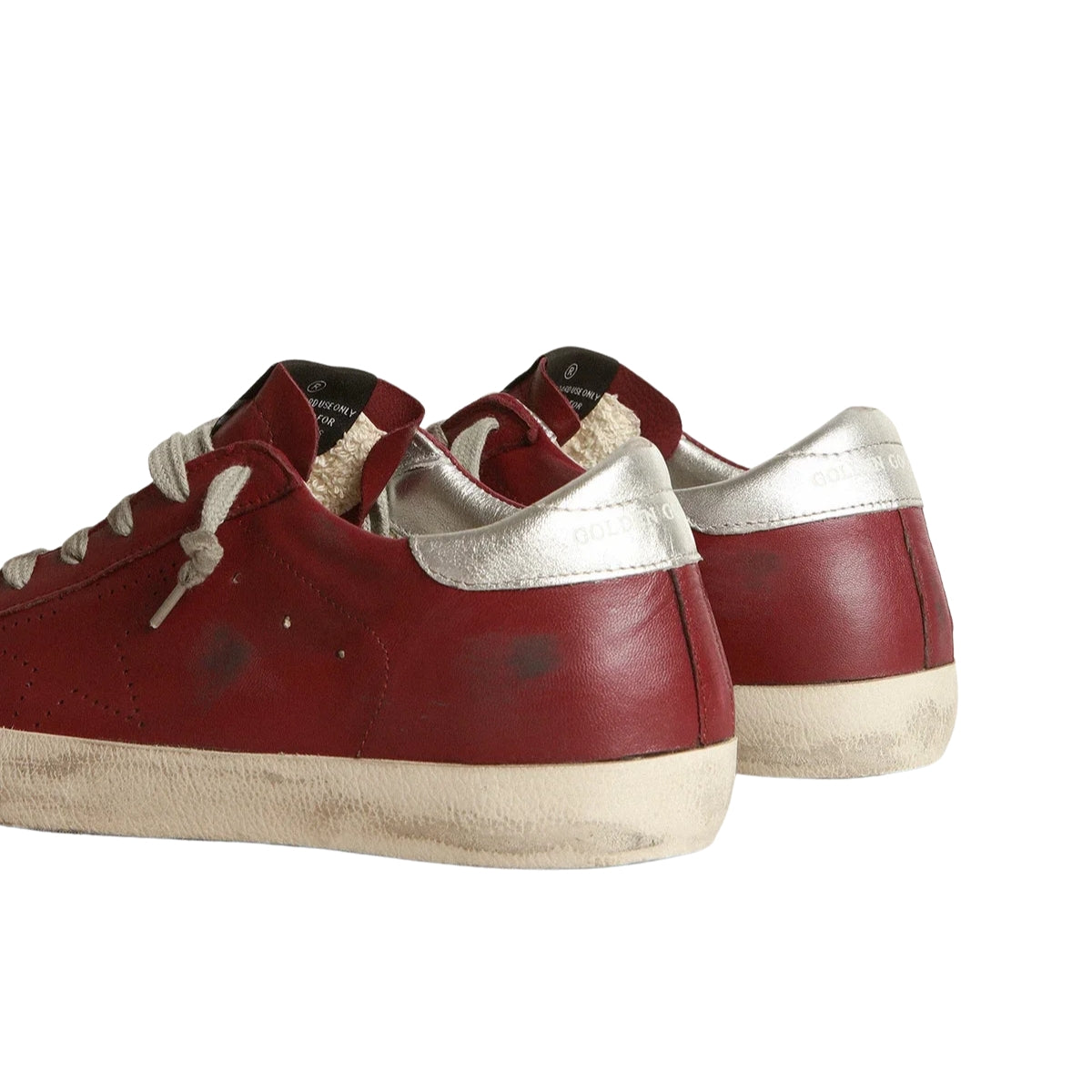 Ggs Sneakers In Nappa Leather With Perforated Star