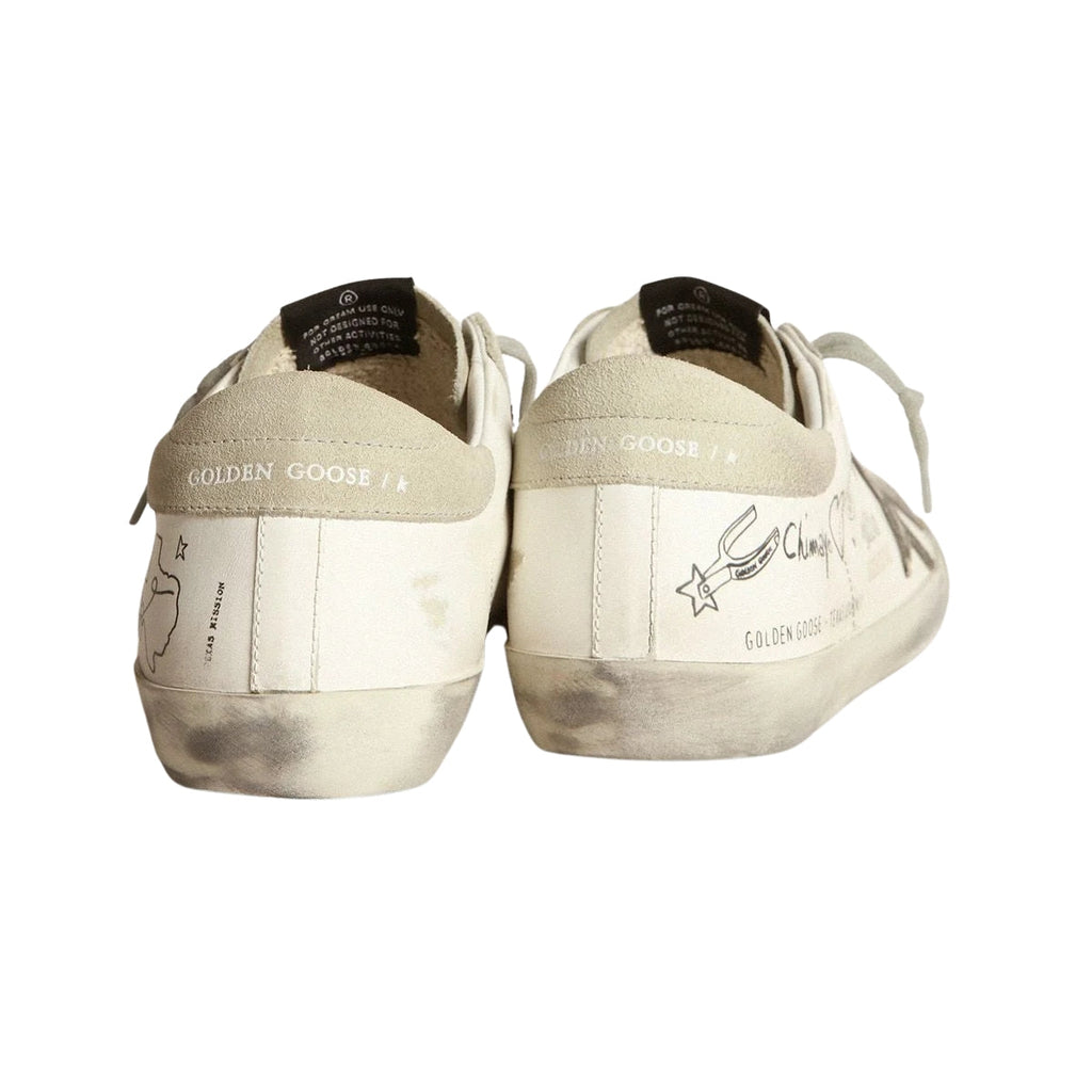 Ggs Sneakers With Texas Graffiti